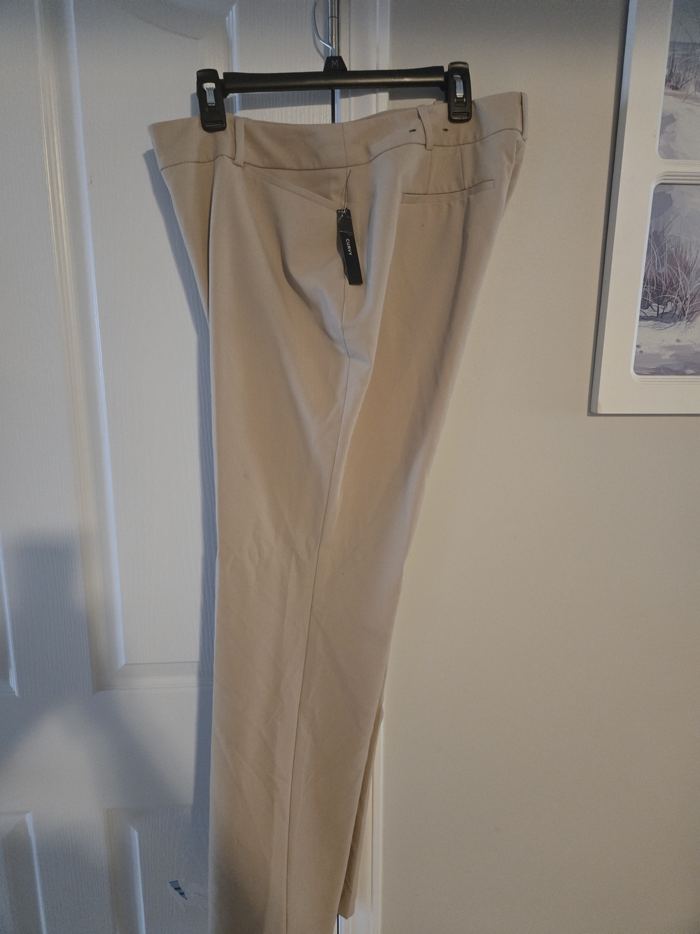 Worthington Beige Boot Cut Dress Pants